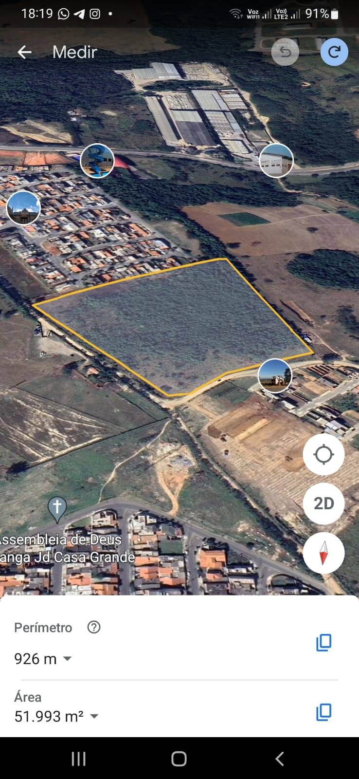 Terreno, 5 hectares - Foto 1