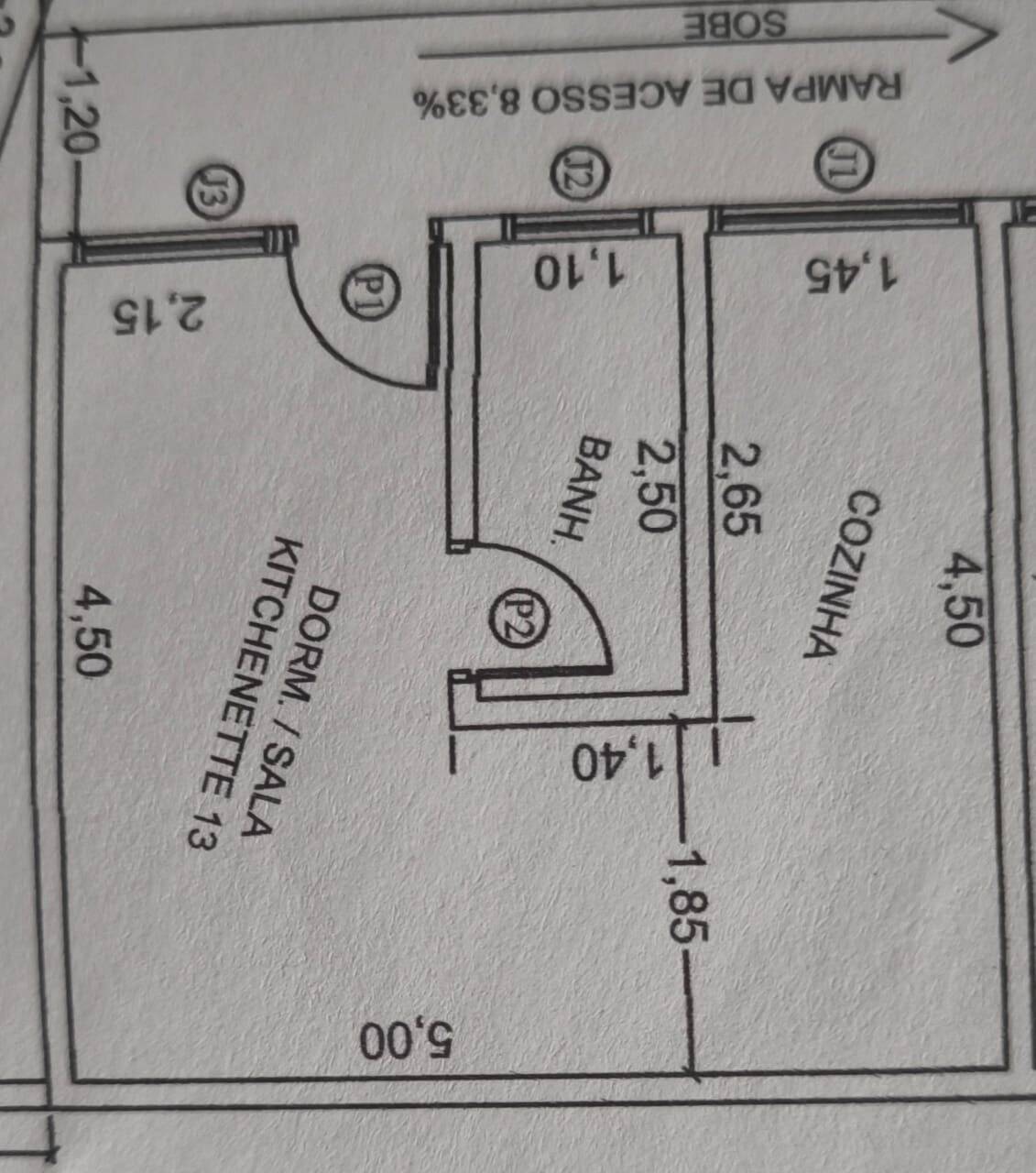 Kitnet-Studio, 24 m² - Foto 3