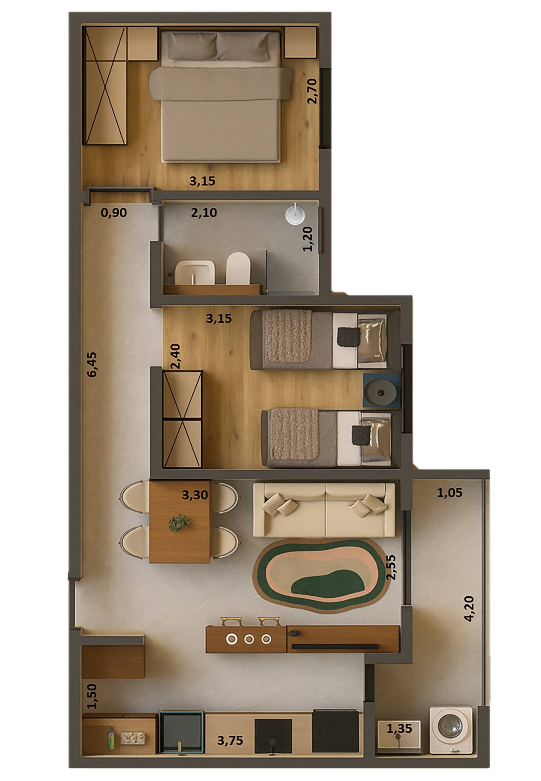 Apartamento, 2 quartos - Foto 31