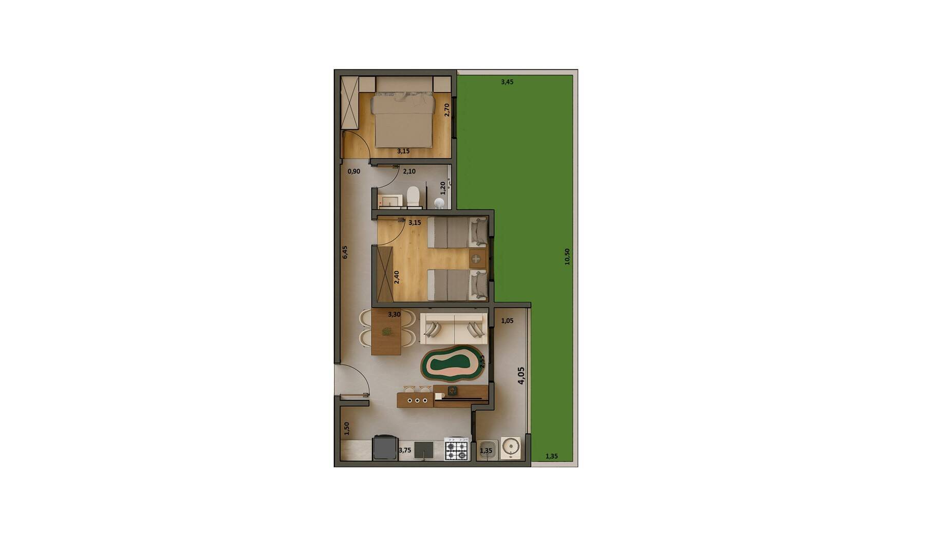 Apartamento, 2 quartos - Foto 34